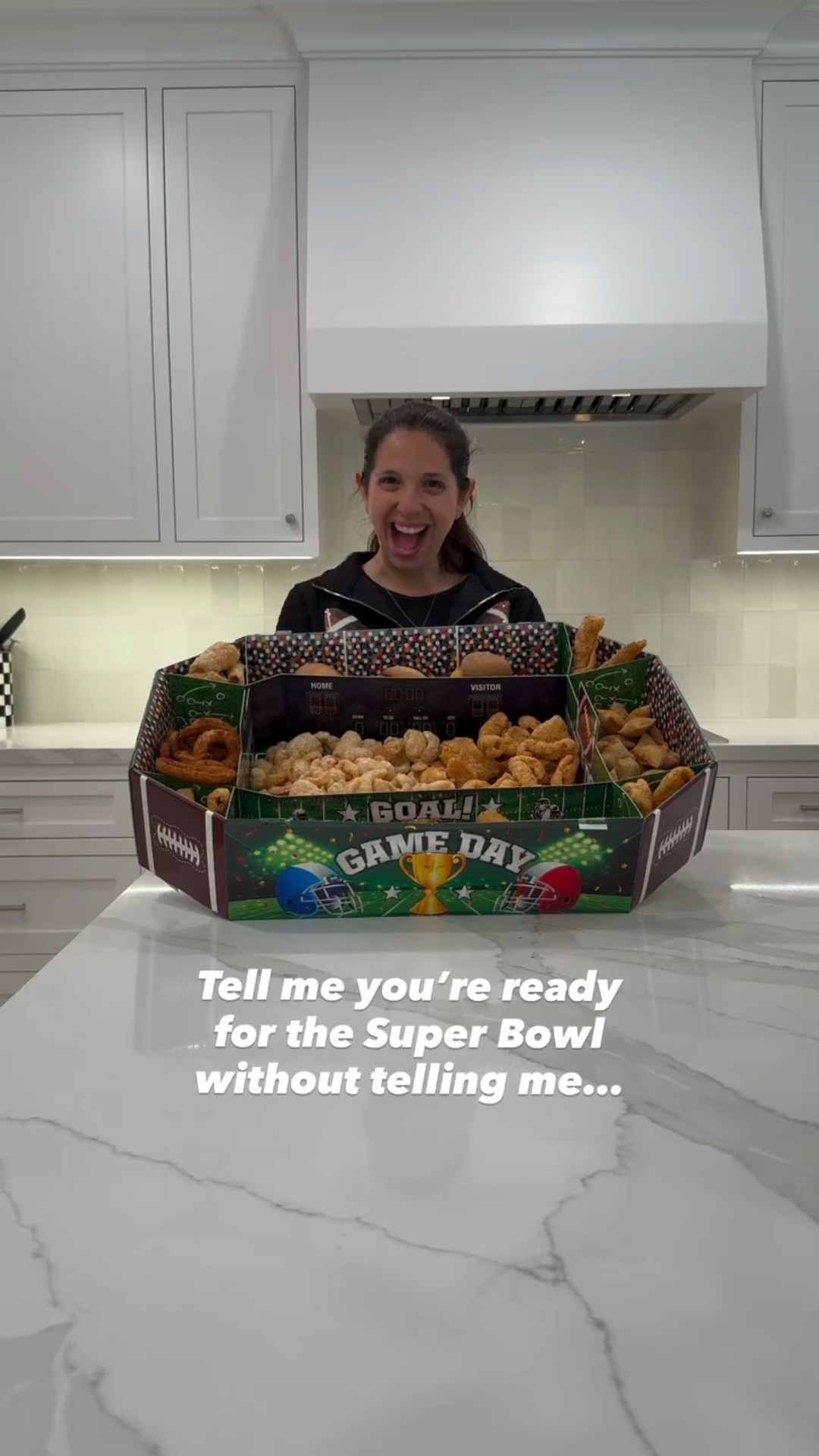 Game day ready! This football tray is perfect if you’re hosting the Super Bowl or any football party! #footballtray #Superbowl #hostess #footballparty #nfl 

#LTKdayinmylife #LTKfoodie #LTKHome