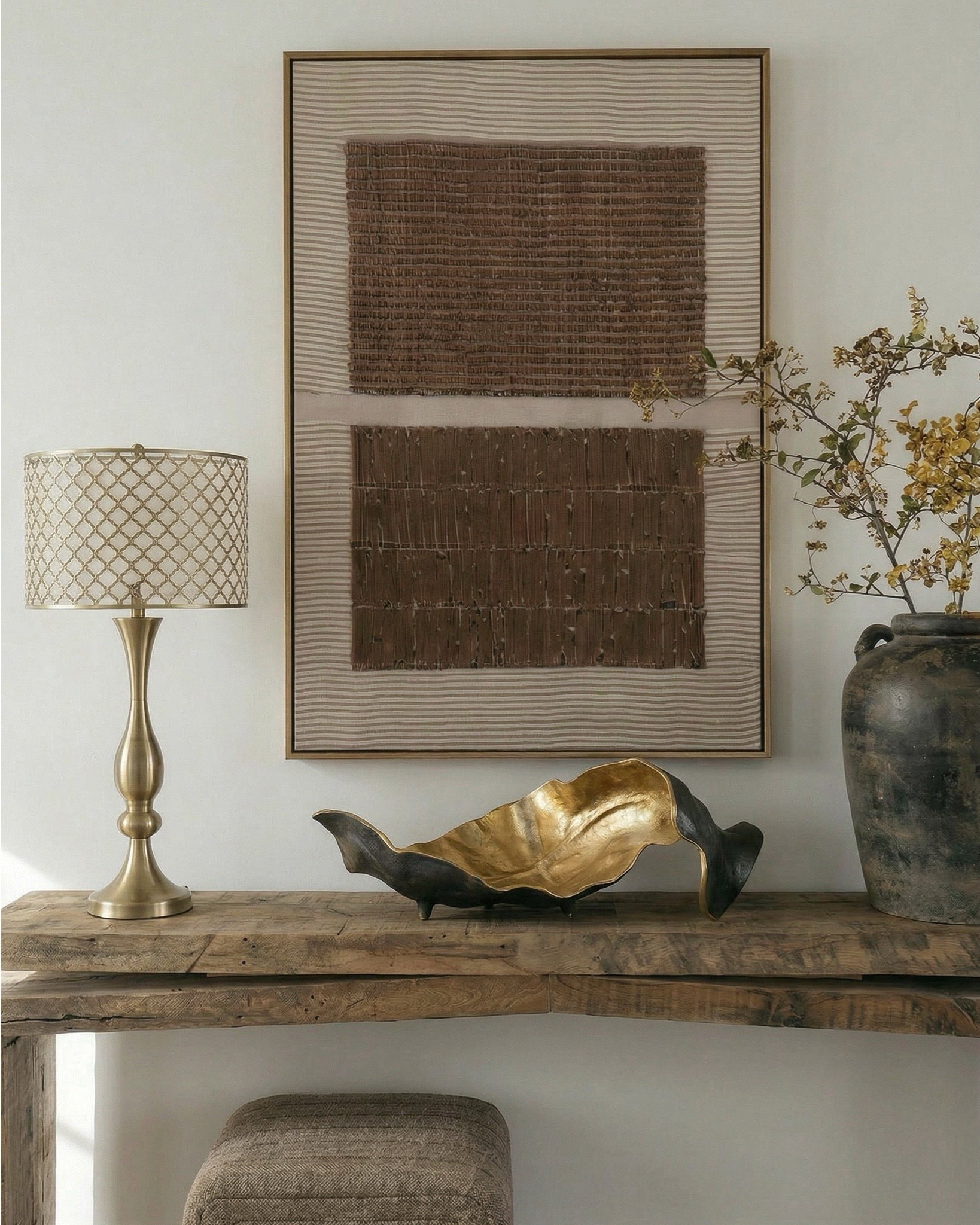 Shop the look:
• Cream upholstered sofa / neutral fabric couch • Ivory boucle accent chairs • Round light wood coffee table • Textured boucle ottomans / foot stools • Vintage distressed area rug (neutral patterned rug) • Marble slab fireplace wall / stone fireplace design • Custom built-in shelving / wood built-ins • Decorative vases (ceramic + sculptural decor) • Coffee table books + tray styling decor • Wood console table (rustic entryway table) • Upholstered bench / small stool • Brass table lamp with patterned shade • Glass + brass side table • Framed abstract wall art (neutral artwork) • Wall sconces with globe lighting • Olive branch stems / faux greenery • Woven throw blanket / textured throw • Decorative beads / bowl accents

#LTKhome #LTKsale #LTKstyletip