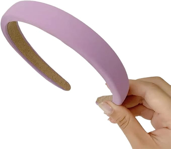 IKAXIYO Wide Headbands for Women Girls, Sweet Women Hair Hoop Candy Color Hair Fixing Wide Non Sl... | Amazon (CA)