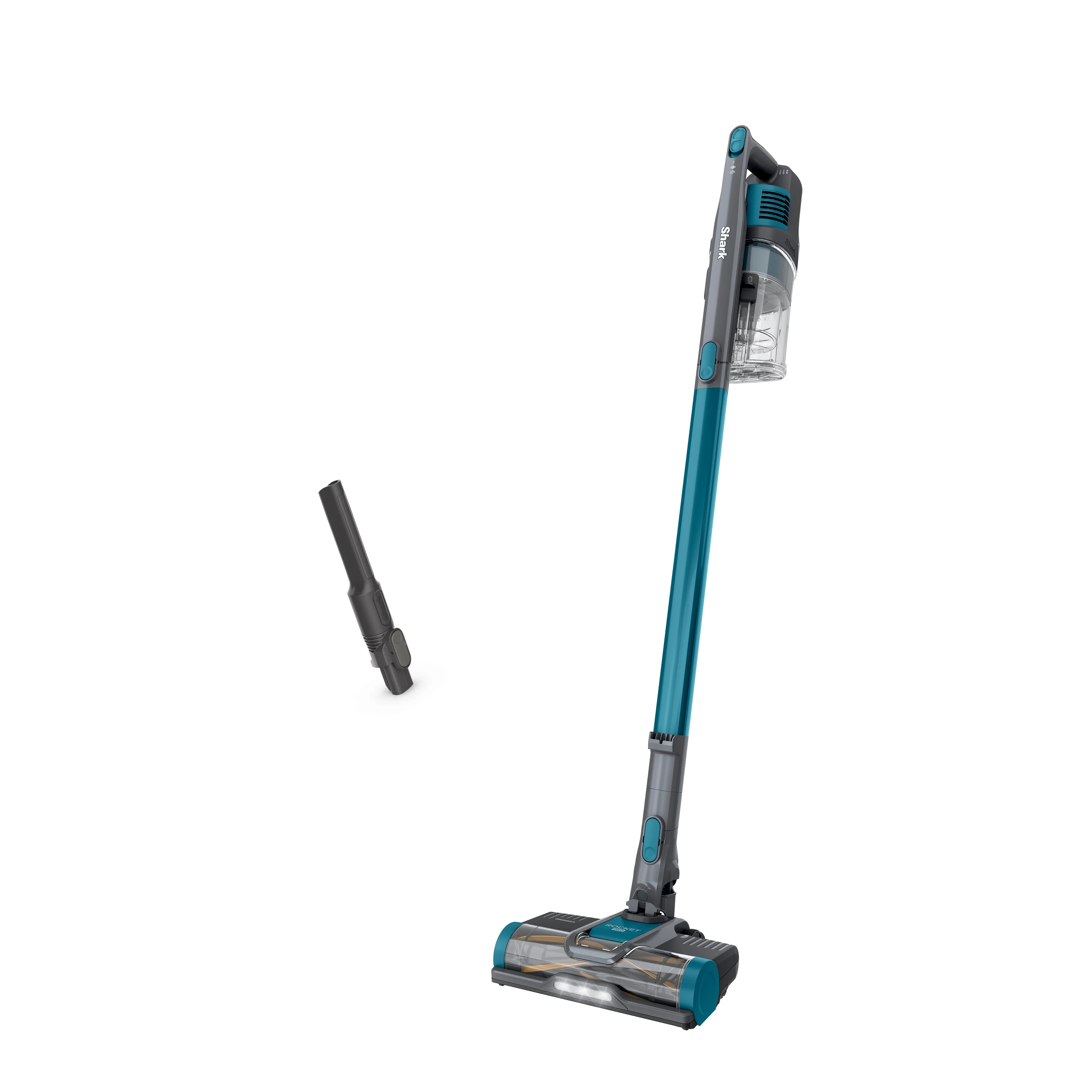 Shark Pet Pro Cordless Stick Vacuum Cleaner- Powerfins Brushroll, 40 Min Runtime, IZ240 Teal | Walmart (US)