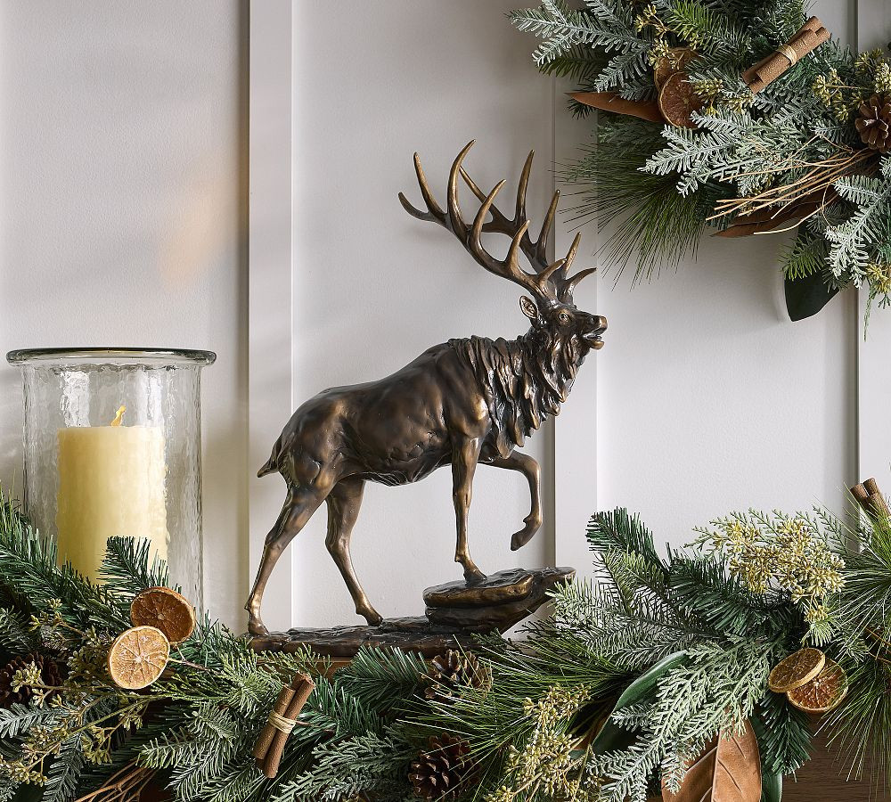 Antique Copper Reindeer | Pottery Barn (US)