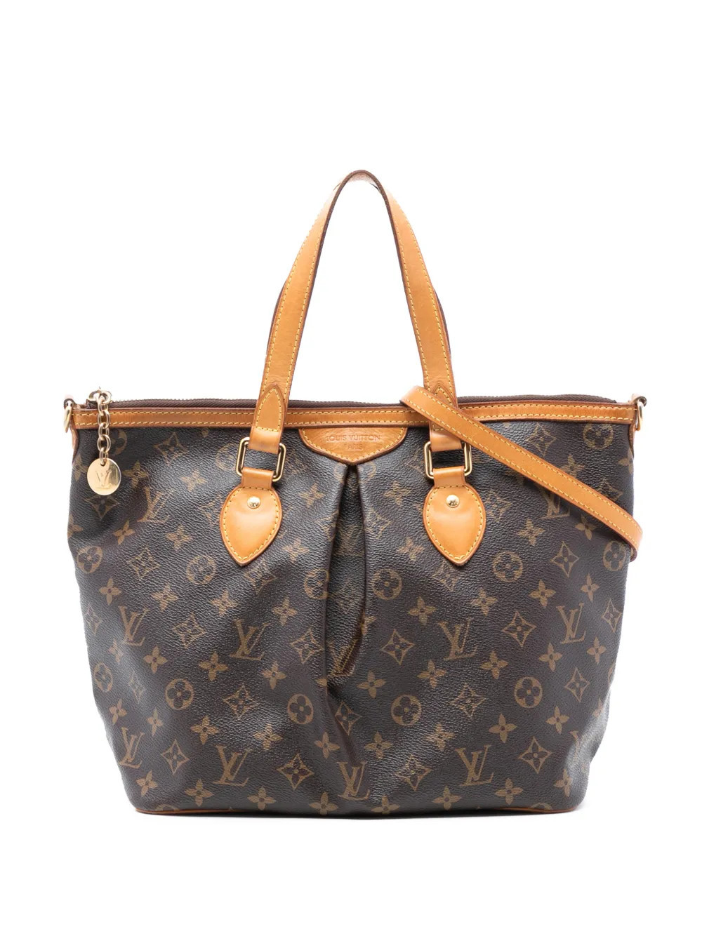 Louis Vuitton Pre-Owned 2011 Monogram Palermo PM satchel - Brown | Farfetch Global