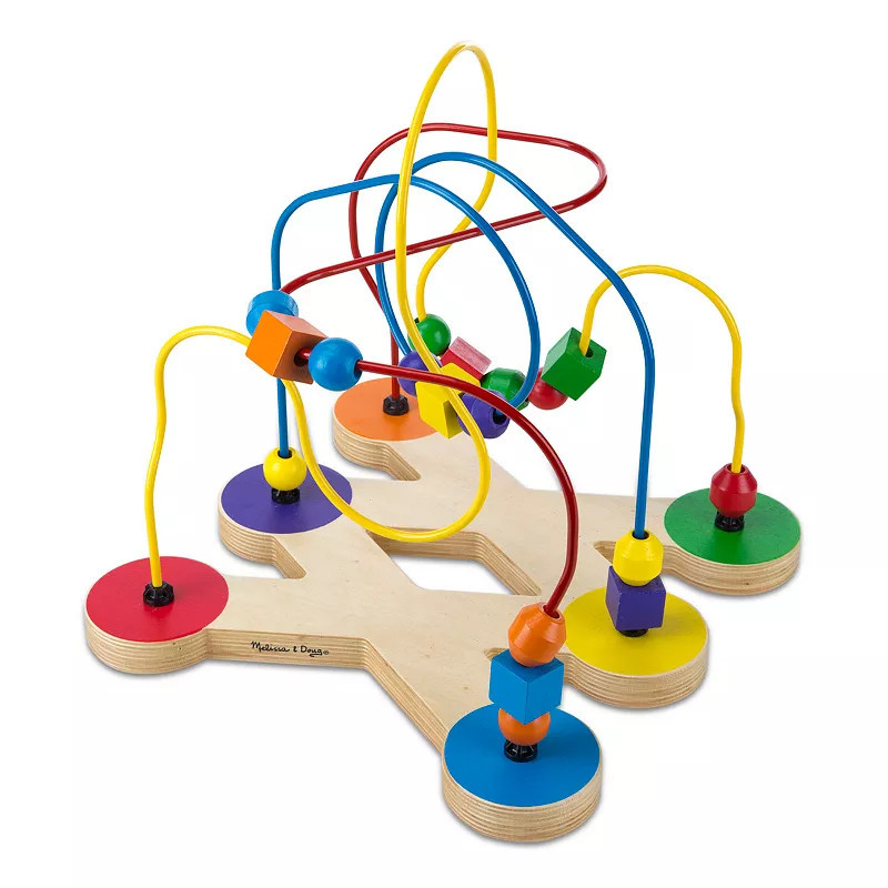 Melissa & Doug Classic Bead Maze - Wooden Educational Toy, Multi | Kohl's