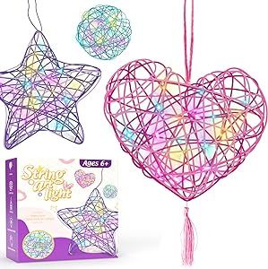 ESOXOFFORE 3D String Art Kit for Kids,Christmas Birthday Gifts for 8 9 10 11 12 Year Old Girls Bo... | Amazon (US)