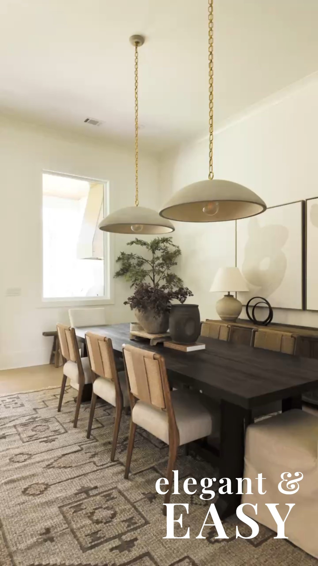 Dining spaces should feel both elegant and easy ✨🍽️

This Modern Classic dining room is the perfect example — cozy neutrals, textured layers, and lighting that ties it all together. Designed for connection, conversation, and comfort.

#porcheandco #modernclassic #diningroominspiration #neutralhome #interiorinspo #timelessinteriors #modernclassicinterior #homedecor #interiorstyle #warmneutrals #diningstyle #modernhome #interiordesign #interiorstyling #cozyinteriors

Do you want to bring our dreamy Modern Classic style interior design into your own home? 🏡 You’re in luck! Reserve our Online Interior Design packages today -> https://porcheandco.com/edesign ✨ We can’t wait to work with you & design your home with #porcheandco


#LTKBeauty #LTKStyleTip #LTKHome