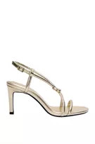 Knotted high-heel sandals | PULL and BEAR UK