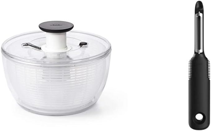 OXO Good Grips Salad Spinner, Large & Good Grips Swivel Peeler | Amazon (US)