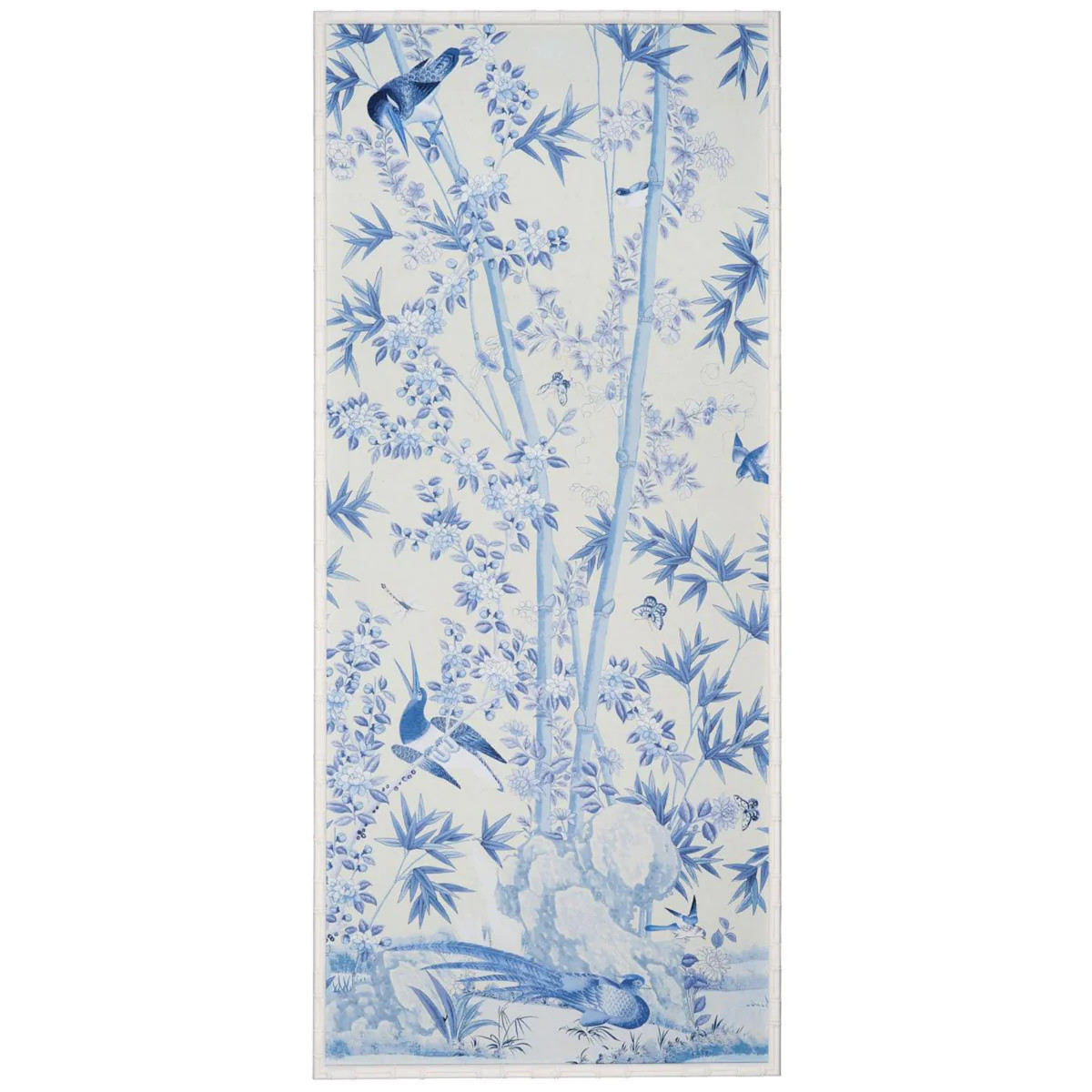 Shades Of Blue Brighton Pavilion Left Art Panel | The Well Appointed House, LLC