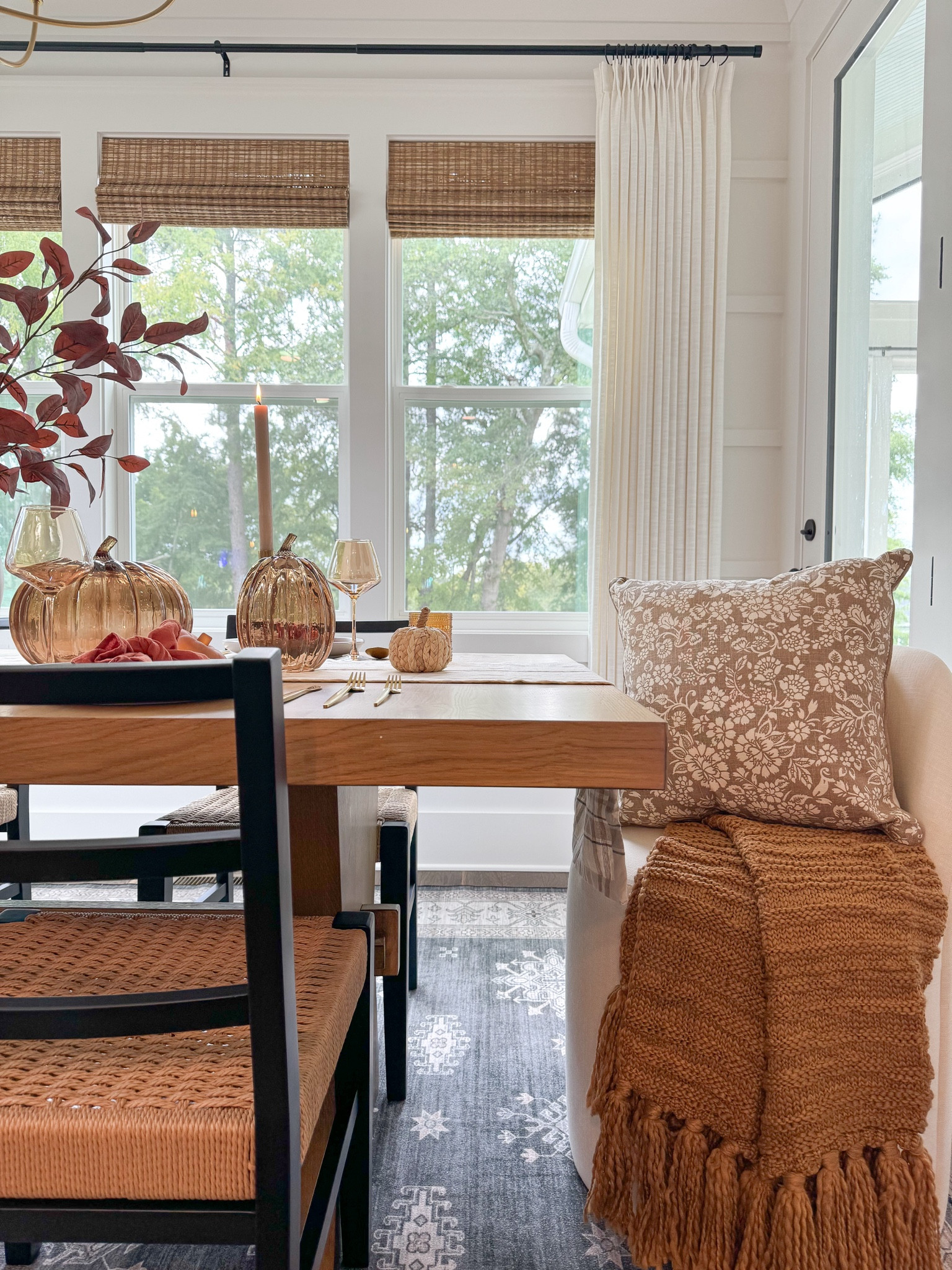 Fall table setting 

Fall decor, fall TABLEscape, fall decor, fall table, holiday hosting, fall centerpiece 

#LTKSeasonal #LTKHoliday #LTKHome