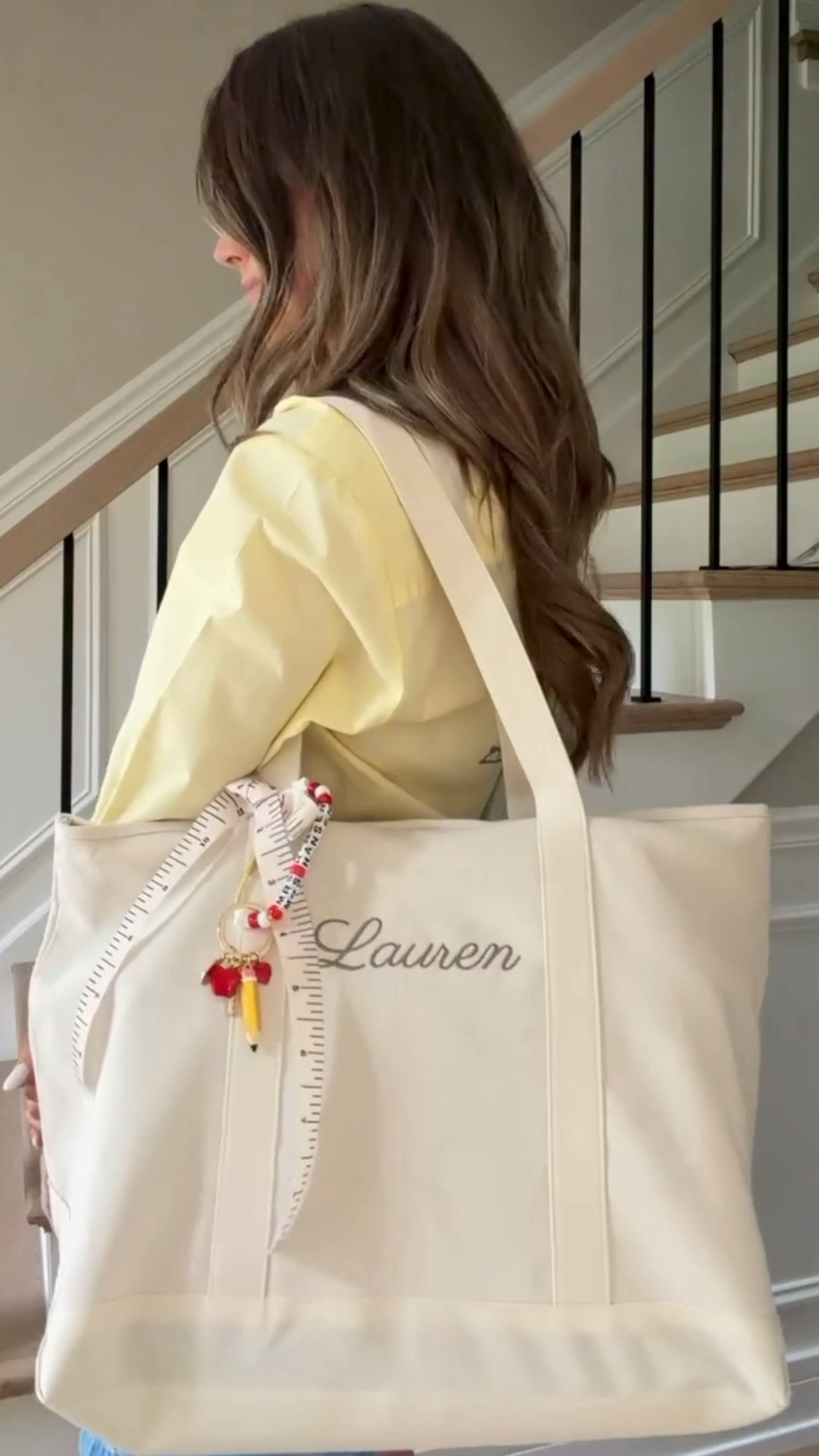 The cutest custom tote for all the teachers! If you’re wanting to make the teachers feel a little extra special this school year, this custom tote is so cute. Meaningful, functional, practical, and not just another gift card 😉🥰

#LTKSeasonal