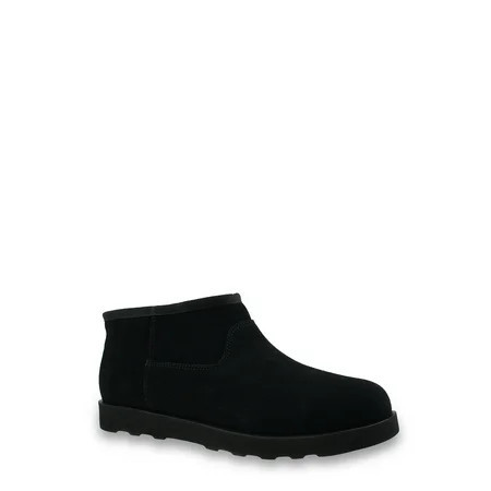 Time and Tru Women's Micro Genuine Suede Boot | Walmart (US)