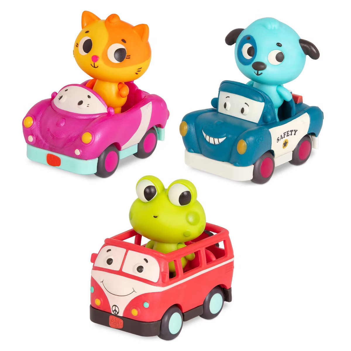 B. toys Light Up Cars 3 pack - Lolo, Woofer, Jax | Target