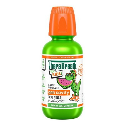 TheraBreath Kids Mouthwash with Fluoride - Wacky Watermelon - 10 fl oz | Target