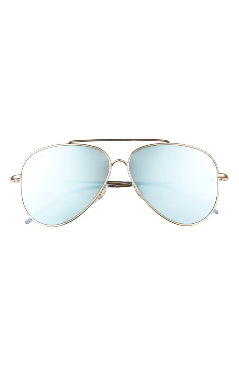 Aviator Reverse 59mm Pilot Sunglasses | Nordstrom