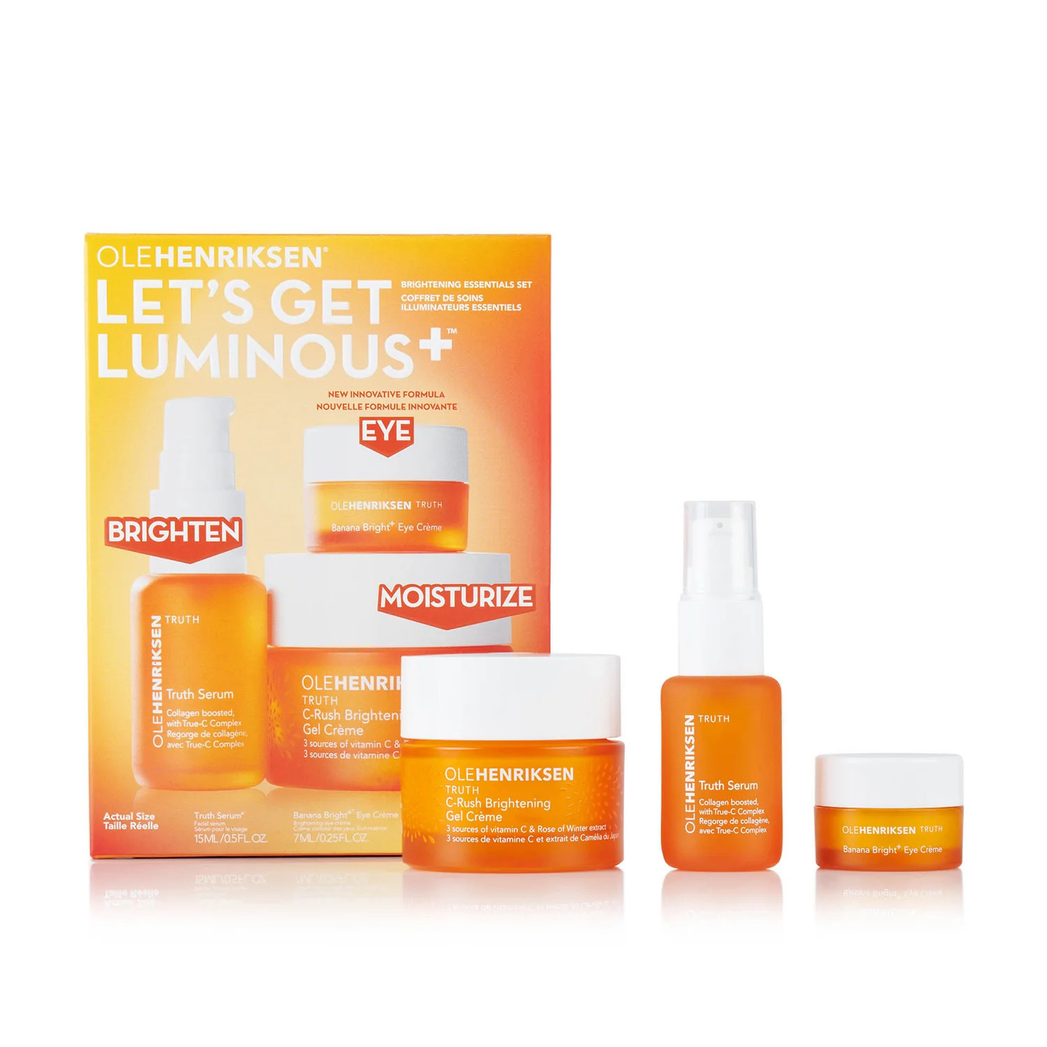 Let's Get Luminous+ Brightening Vitamin C Essentials Set | Ole Henriksen