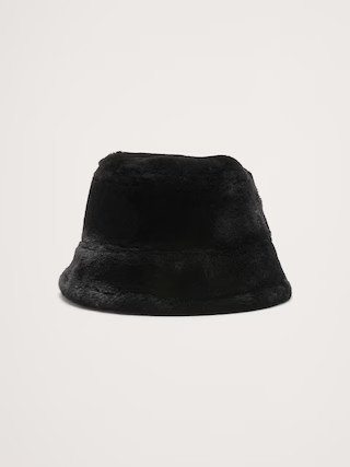 Shearling Bucket Hat by Crown Cap | Banana Republic (US)