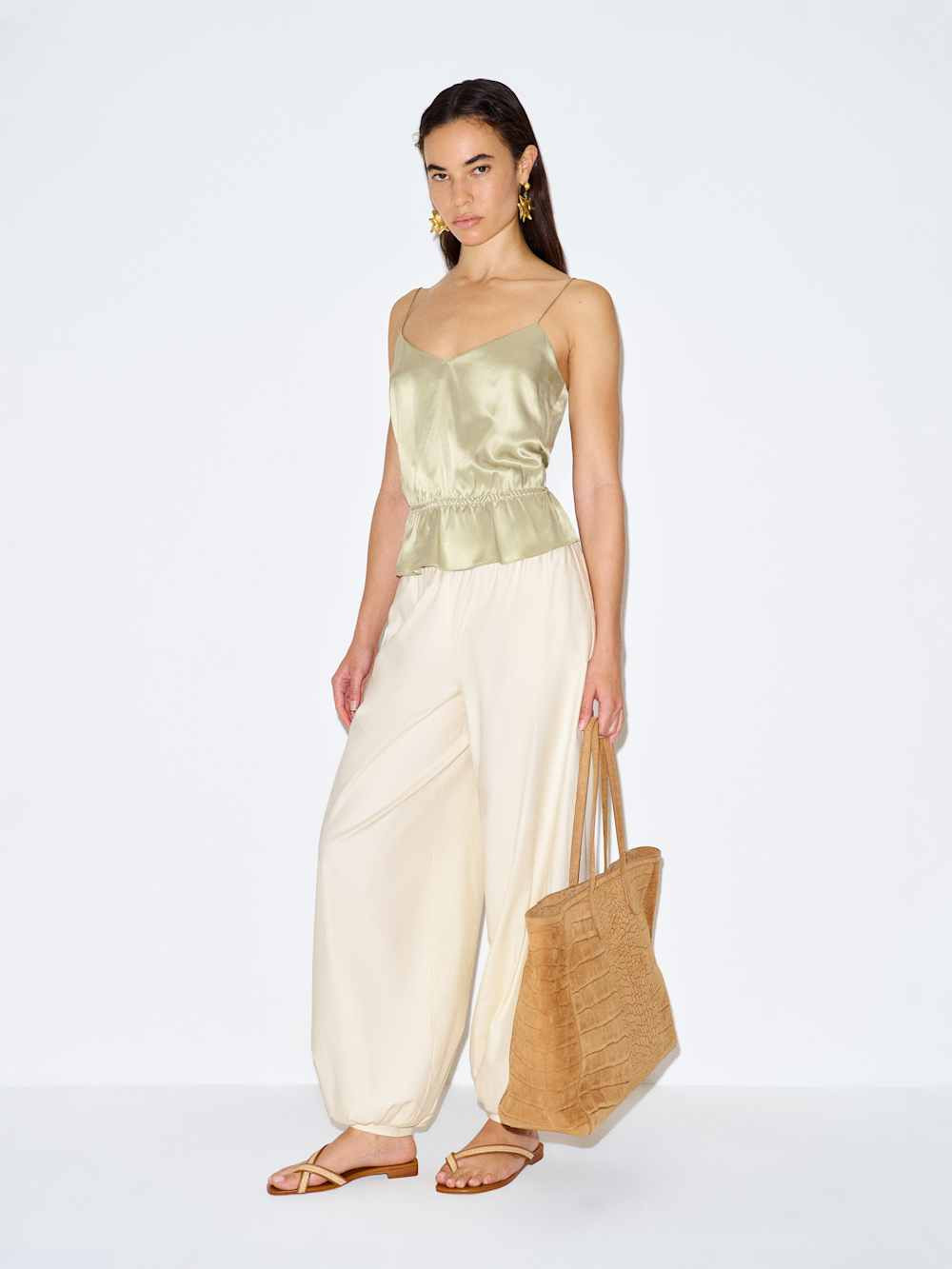 Fiorenzo Silk Top | Reformation (Global)