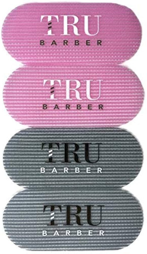 TRU BARBER HAIR GRIPPERS ® 2 COLORS BUNDLE PACK 4 PCS for Men and Women - Salon and Barber, Hair... | Amazon (US)