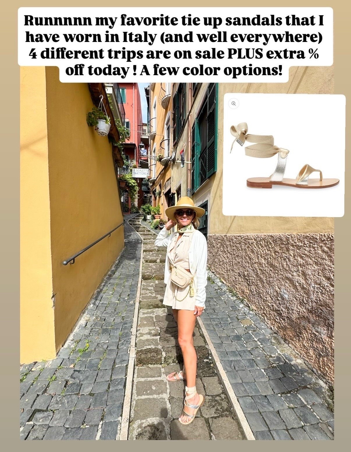 My favorite tie up sandals are on major sale plus an extra % off with code FIREWORKS30

#LTKSaleAlert #LTKTravel #LTKSeasonal