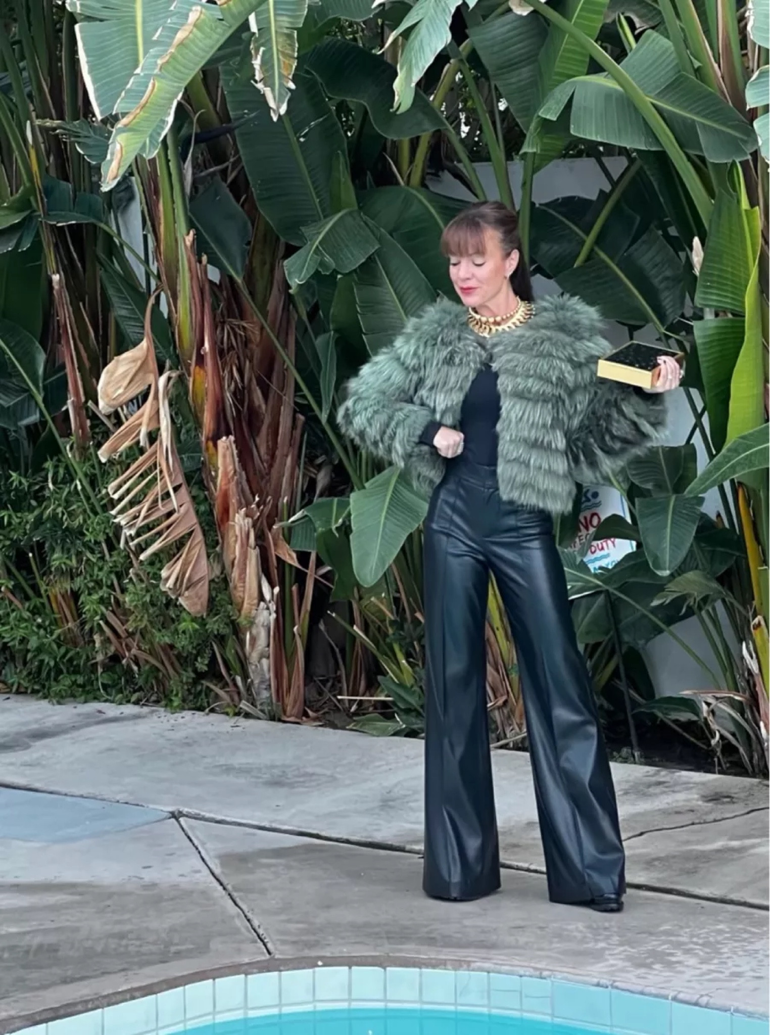 Fall Outfit - Leather Pants - Fur Jacket 

#LTKSeasonal #LTKstyletip