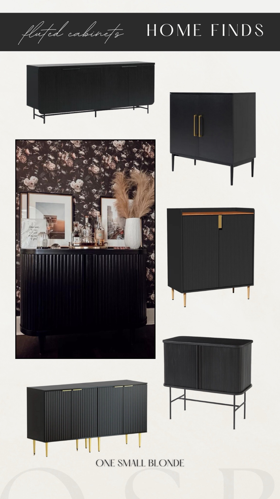 Black fluted cabinets 🖤

#LTKSaleAlert #LTKStyleTip #LTKHome