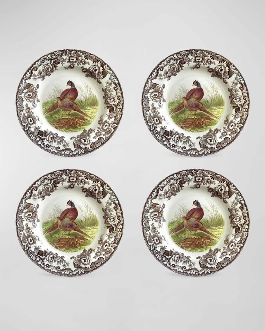 Spode Woodland Dinner Plates, Set of 4 | Neiman Marcus