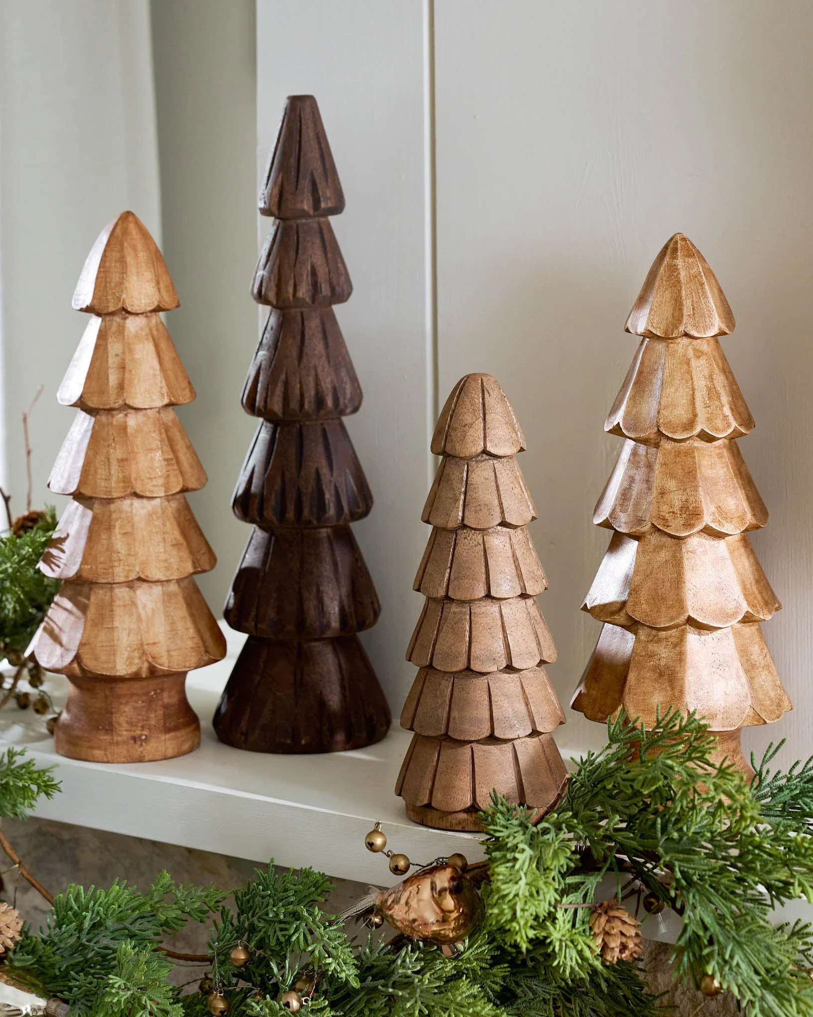 Hand Carved Woodland Tree | Magnolia