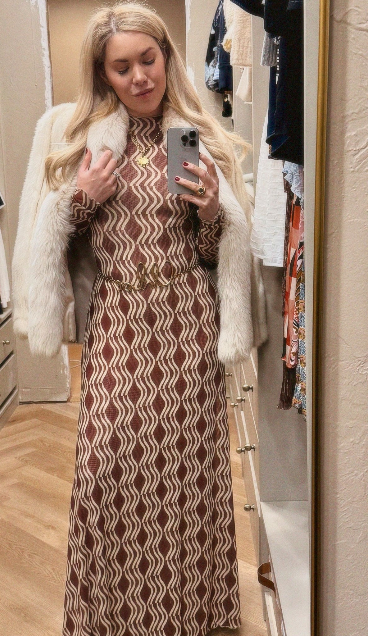 Finally a cute long sleeve maxi dress! 
Very stretchy runs TTS - wearing XS

#LTKSeasonal #LTKdayinmylife