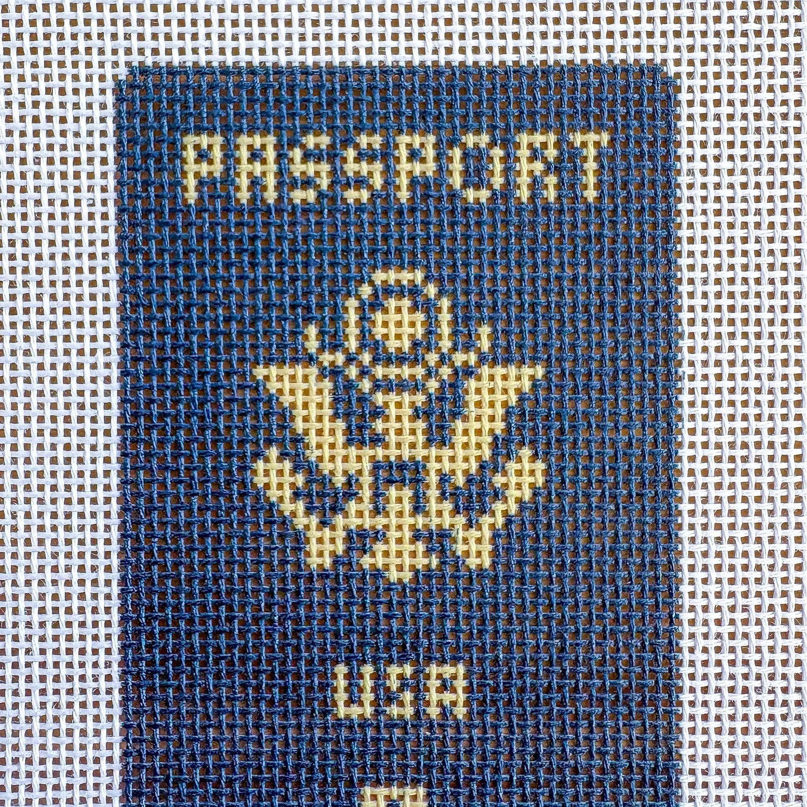 Passport Needlepoint Canvas - Etsy | Etsy (Global)