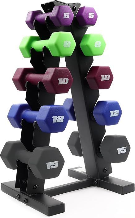 CAP Barbell Neoprene Dumbbell Weights Pairs & Sets | Multiple Colors | Amazon (US)