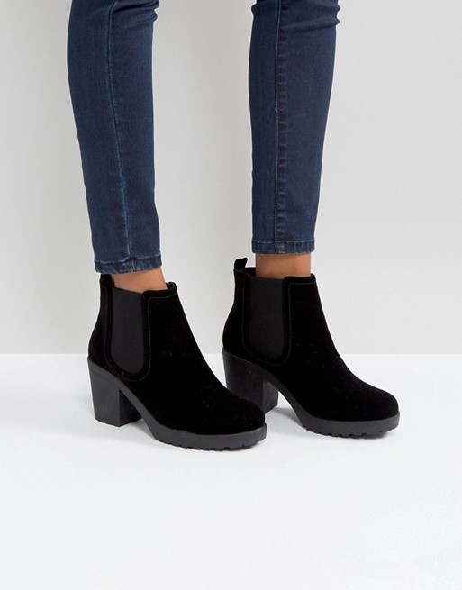 Boohoo Chunky Heel Chelsea Boot | ASOS US