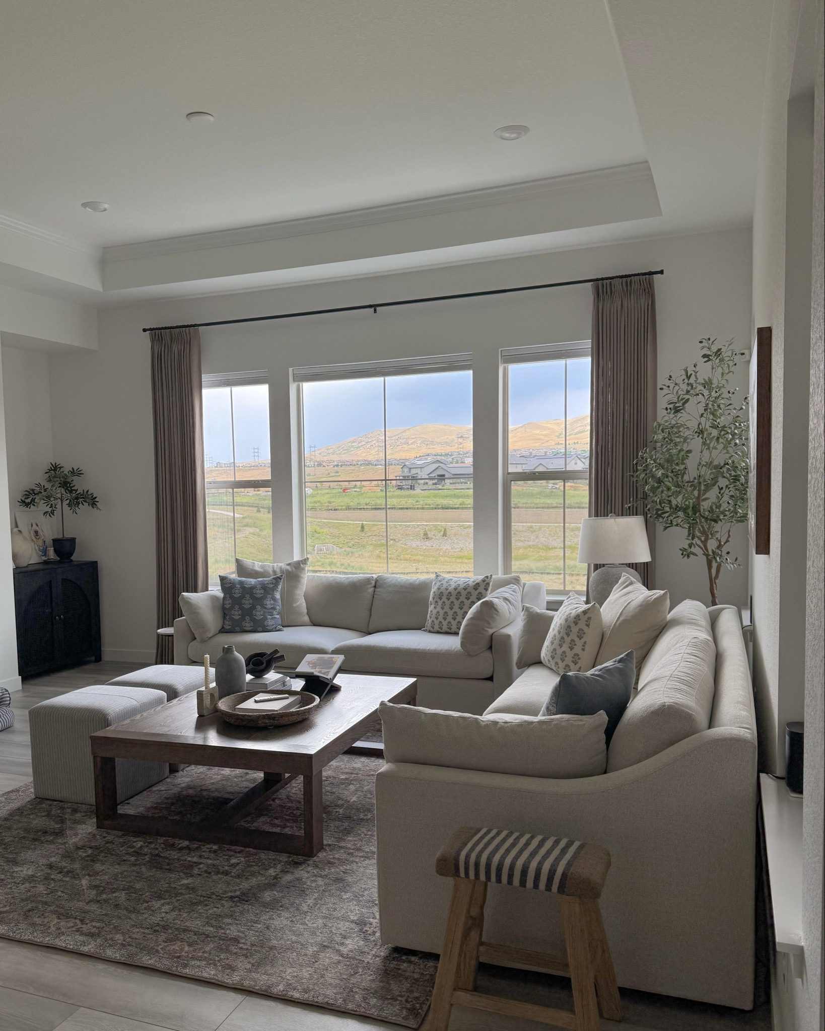 Custom TwoPage Amazon Curtains

Information Below —
Taupe Grey
Pinch Pleated 
Privacy 60%
Body Memory Shaped 

#LTKHome