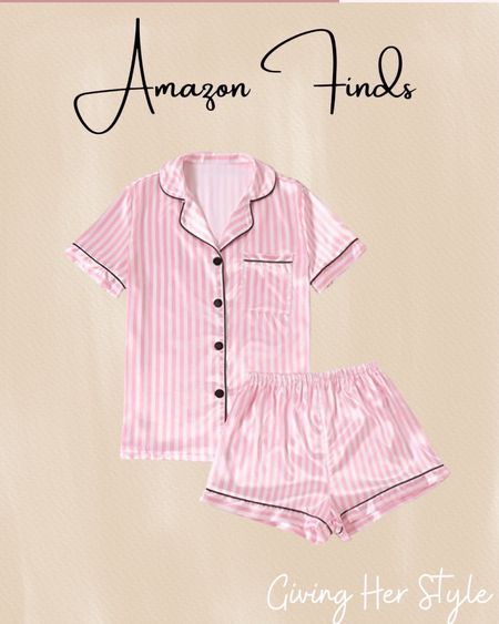 Pajamas from Amazon 
| amazon | amazon finds | pajamas | pajama set | lounge | loungewear | lounge set | matching set | pjs | bridesmaid pajamas | preppy | valentines | Valentine’s Day | wedding | getting ready outfits bridesmaid | bridal | teen girl | bridesmaid pajamas | best of amazon | best sellers | most popular | gifts for teen girls | birthday gifts | gifts for her | 

#LTKFind #LTKU #LTKSeasonal