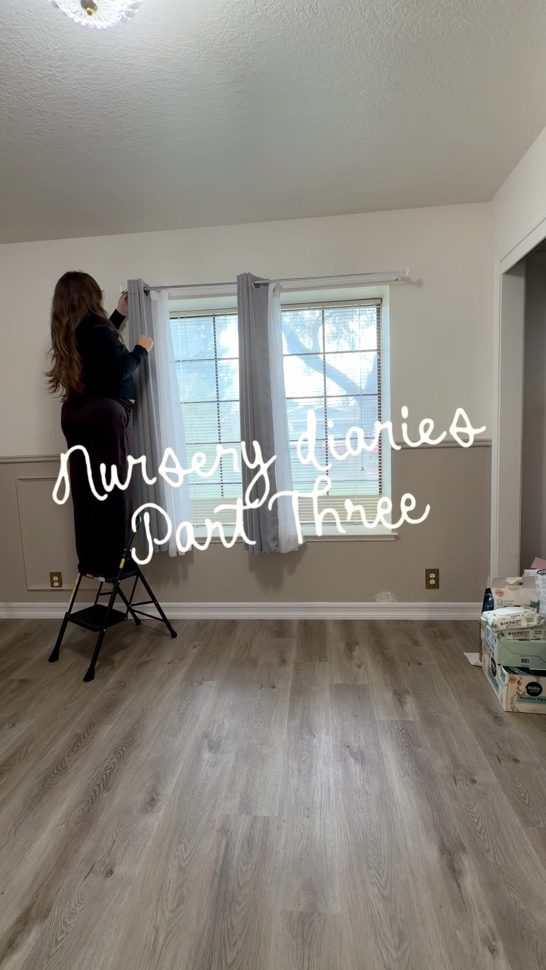 This baby girl nursery is coming along so quickly! Its so fun having everything come to life from the vision in my head and on my Pinterest 😂 #nursery #babygirl 

#LTKBaby #LTKBump #LTKKids