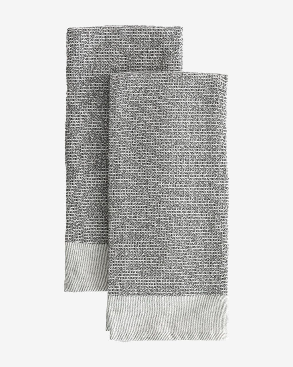 Gray Woven Hand Towel (Set of 2) | McGee & Co.
