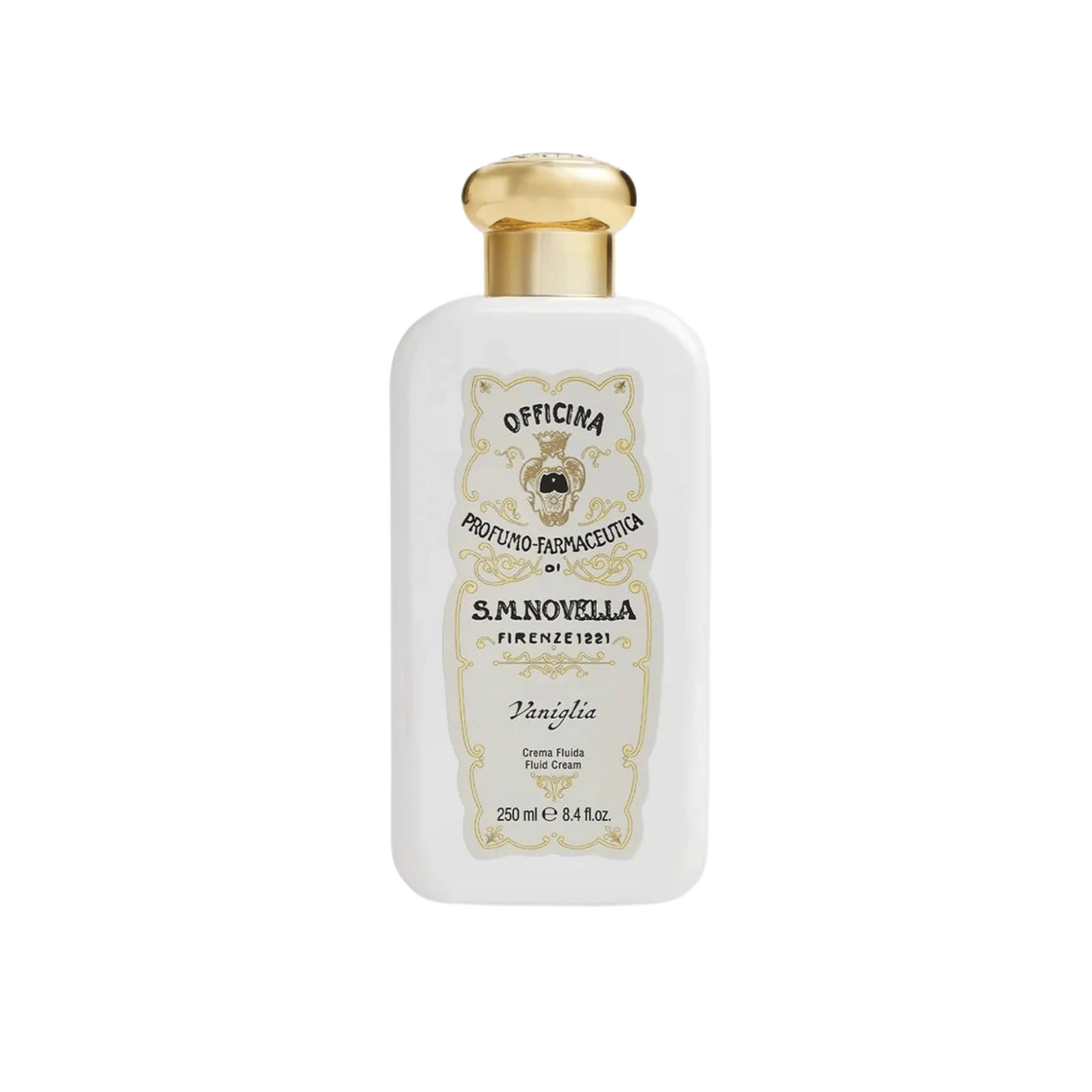 Santa Maria Novella Vanilla Fluid Body Cream (Vaniglia Crema fluida) (250 ml) | Smallflower