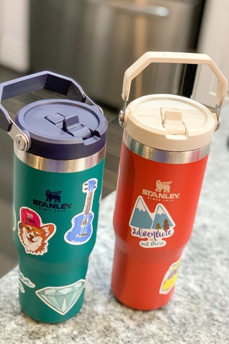 Water bottle stickers give your water bottle personality. Elevate your water Stanley The IceFlow 30 oz Classic Flip Straw Tumbler! #Tumblers #WaterBottles #StanleyTumblers #TeenRecommendations 

#LTKunder100 #LTKkids