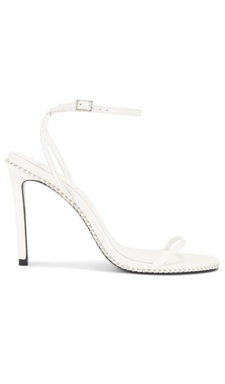 BLACK SUEDE STUDIO Lele 100 Sandal in White. - size 10 | Revolve Clothing (Global)