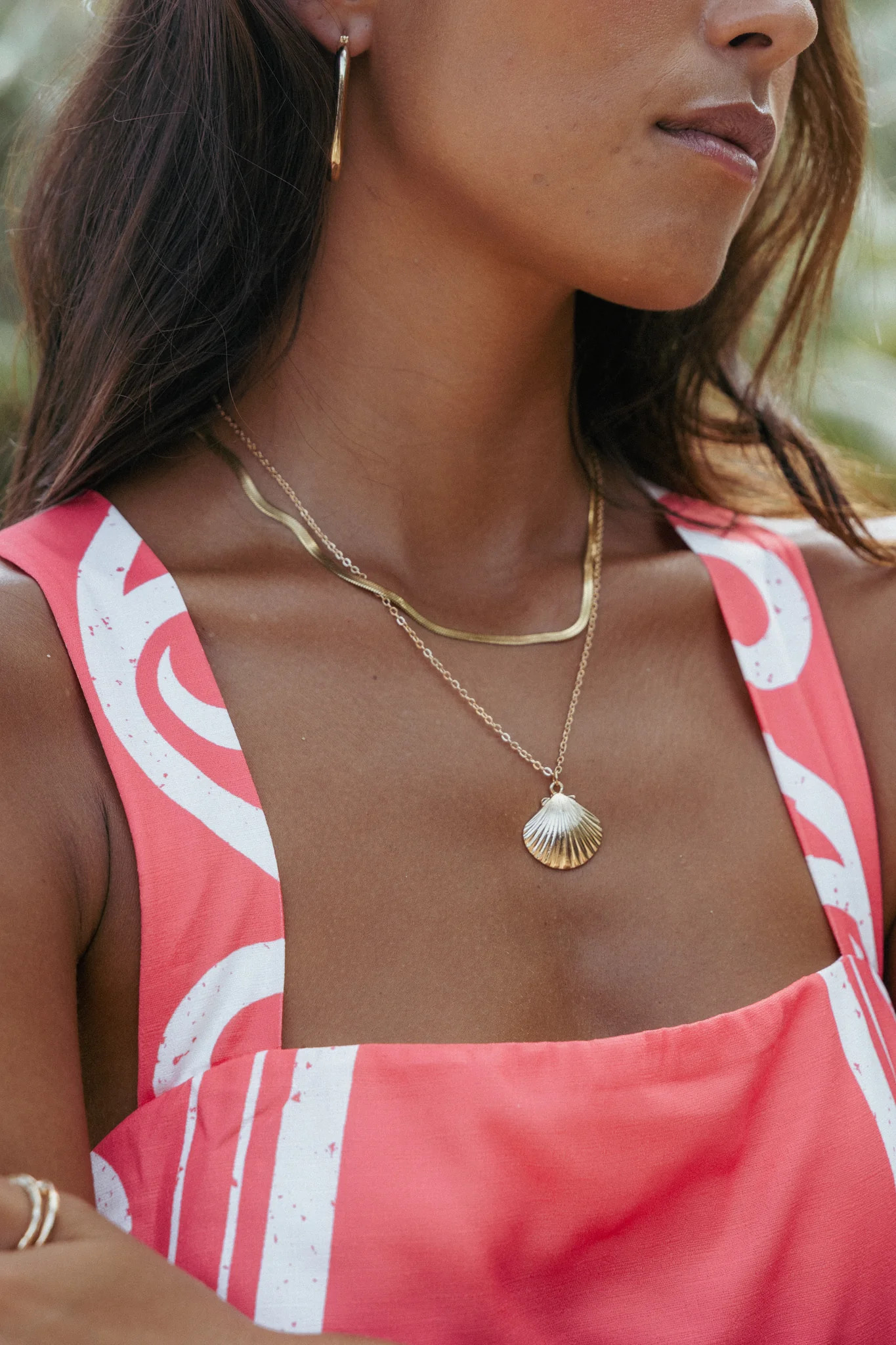 Shell Necklace - Gold | Petal & Pup (US)
