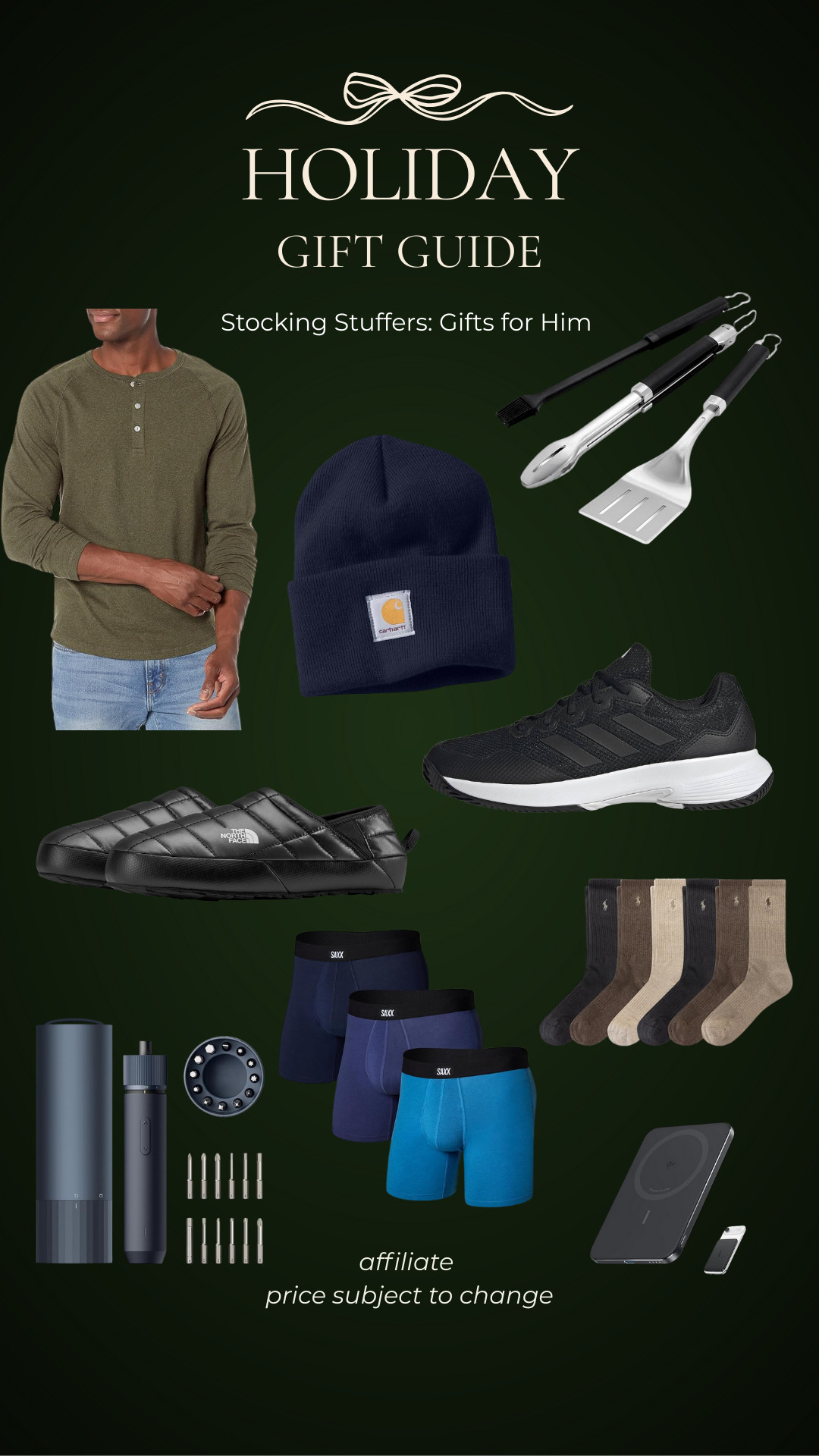 Holiday Gift Guide - Stocking stuffers for him 

 #LTKcanada #LTKmens #LTKgiftguide