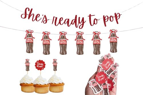 She's Ready to Pop Baby Shower Bundle Soda Theme Party Pack | Amazon (US)