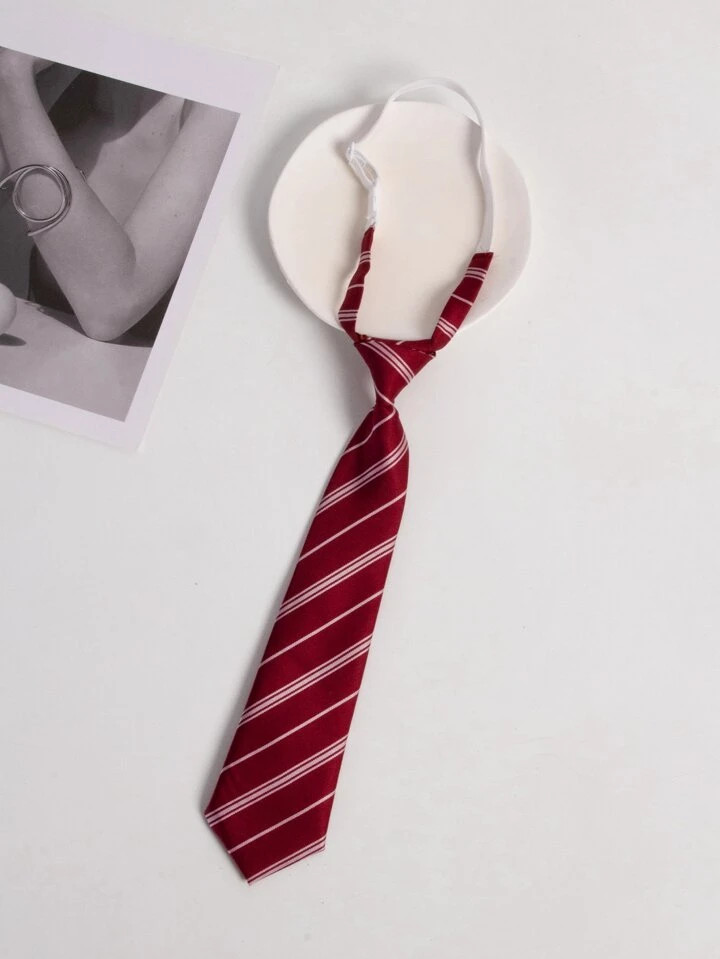 1pc Multicolor Striped Necktie | SHEIN