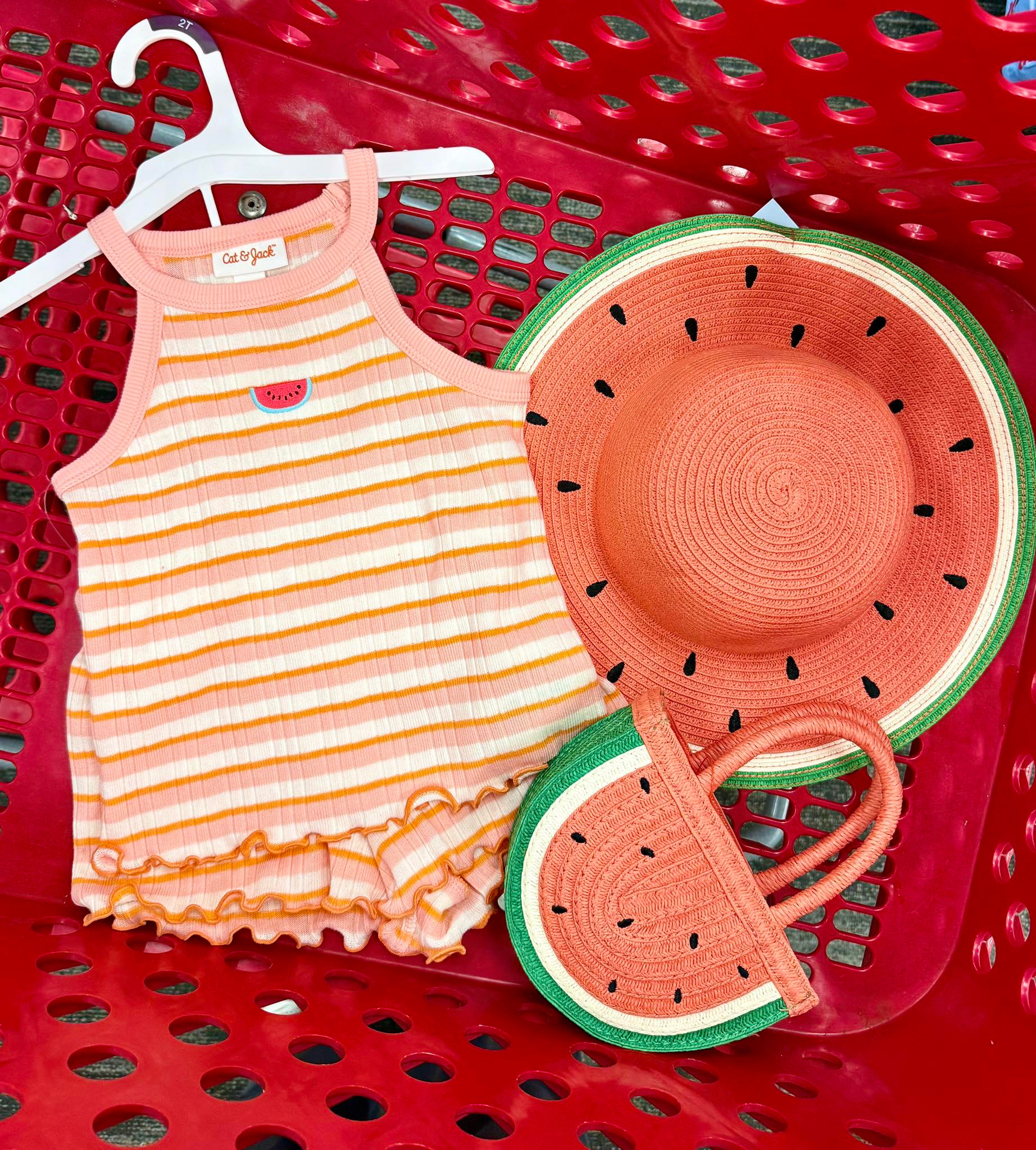 Watermelon finds for little girls this summer 😍🍉 the ribbed set, hat and purse SO cute 🥹
-

#toddlergirls #toddlergirlfashion #toddlergirlstyle #target #girlmom #targetsale #girlsoutfit #girlsfashion 

 #LTKmomlife #LTKBaby #LTKKids