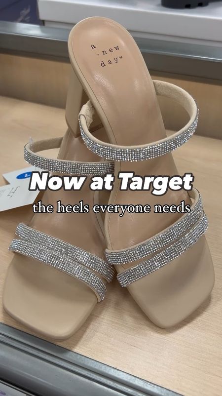 Now at Target! The heels everyone needs 🙌🏻👏🏻🫶🏻 super comfy & available in 5 colors! 

They ran TTS for me!

#LTKxTarget #LTKshoecrush #LTKVideo
