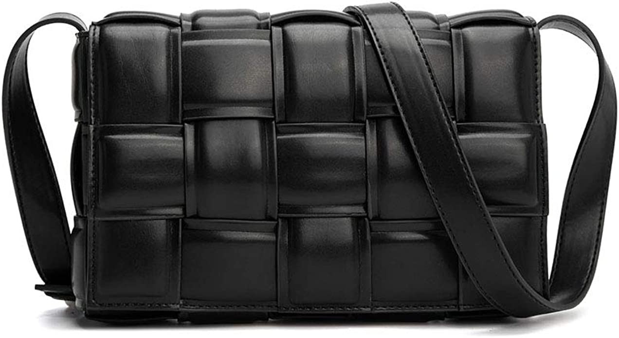 TUGONK Women Small Crossbody Handbag Purse Woven Shoulder Messenger Bag Fashion Clutch Bag: Handb... | Amazon (US)