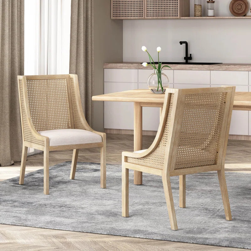 Audri 19.25'' H Upholstered Side Chair (Set of 2) | Wayfair North America