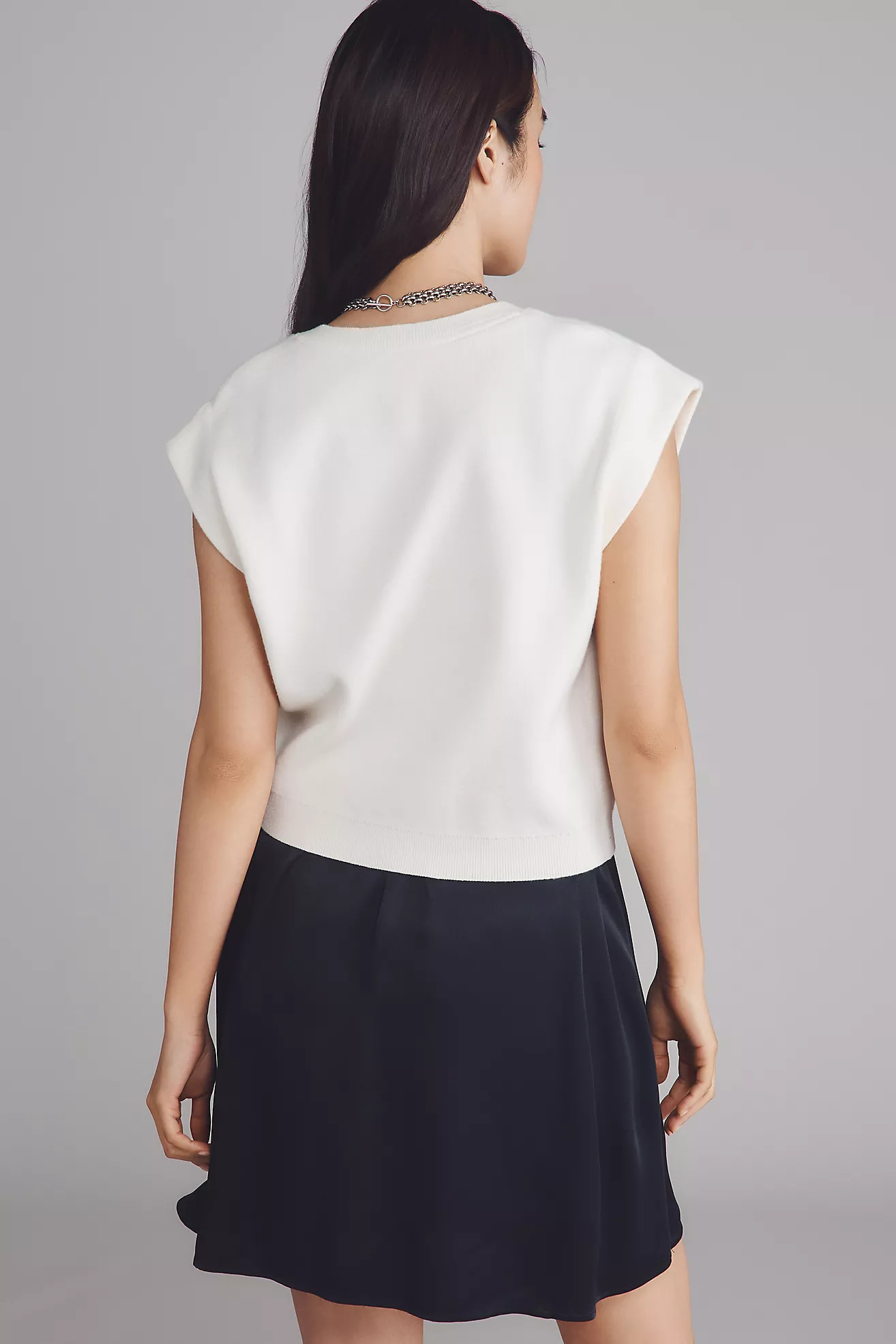 The Gemini Twofer Sweater + Dress Set: Cap-Sleeve Mini Edition | Anthropologie (US)