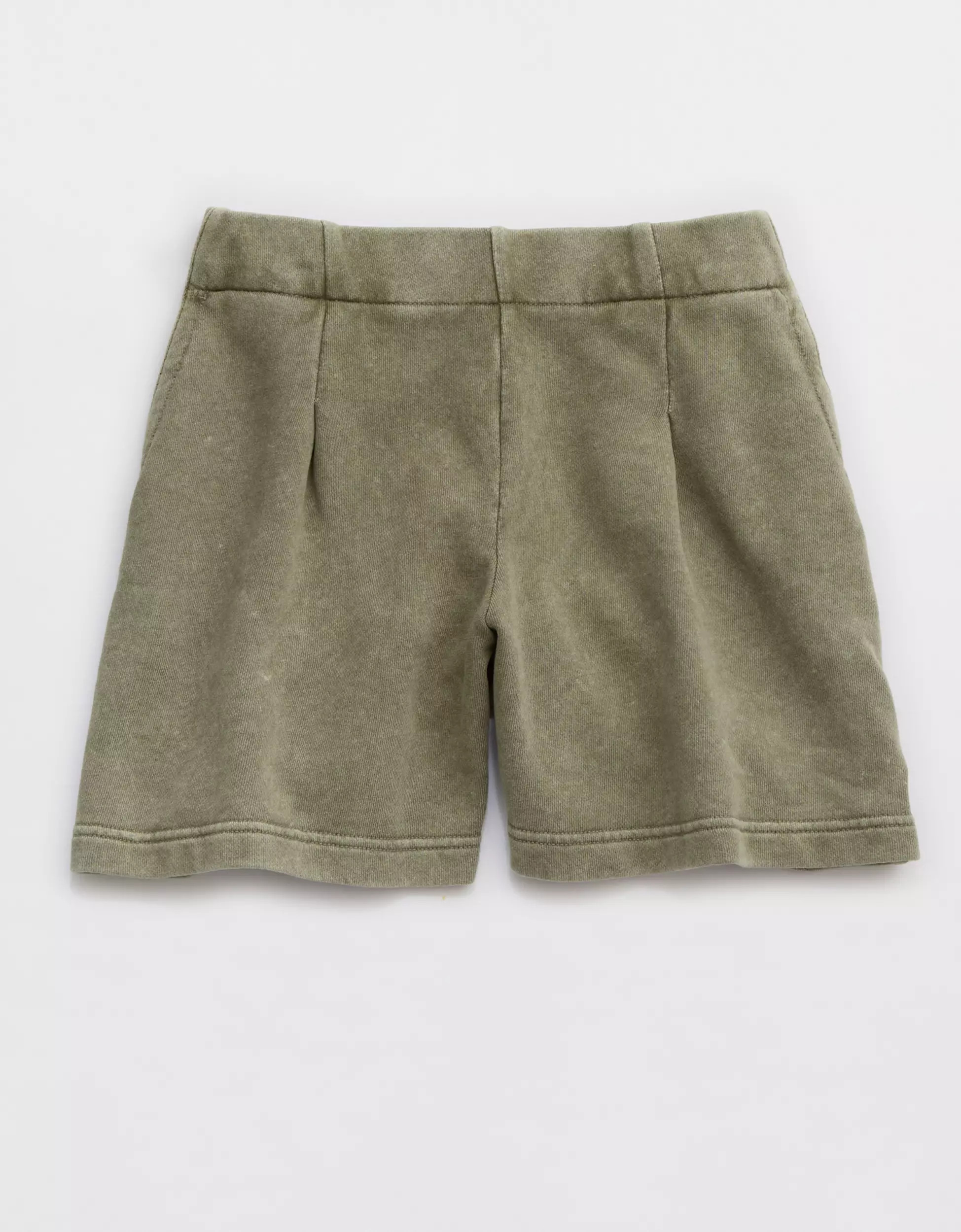 Aerie New Heights Trouser Fleece Short | Aerie