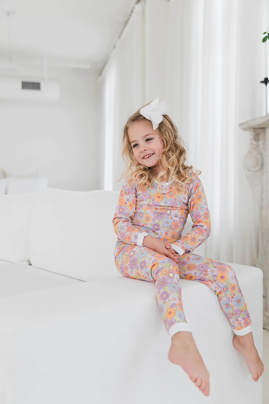Two Piece Set in Daisy Dream | Kid's Spring Loungewear | Ollie's Day