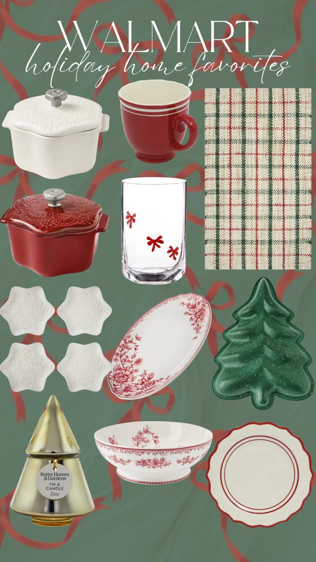Walmart. Holiday. Christmas. Home decor. trending. best sellers. glasses. platter. bowl. plate. snowflake. candle. rug. tree pan.  

 #LTKHoliday #LTKSeasonal #LTKHome
